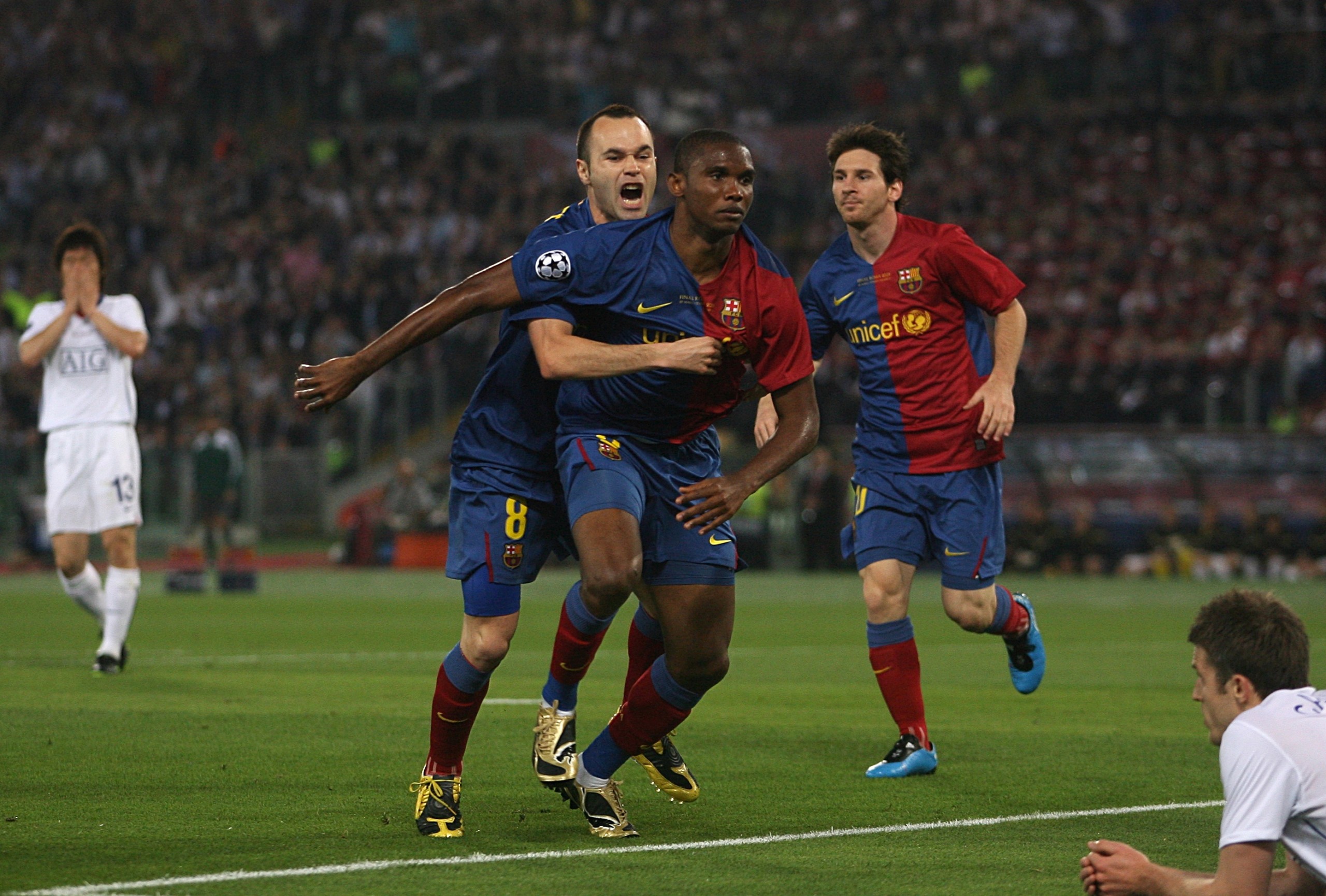 A Data History of the European Cup: 2009, Barcelona 2 - 0 Manchester United